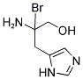 2-AMINO-2-BROMO-3-(1H-IMIDAZOL-5-YL)PROPAN-1-OL Struktur