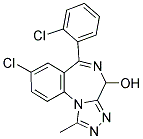 4-HYDROXY-TRIAZOLAM Struktur