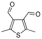 2,5-DIMETHYLTHIOPHENE-3,4-DICARBALDEHYDE Struktur