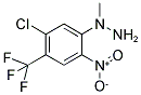 1-[5-CHLORO-2-NITRO-4-(TRIFLUOROMETHYL)PHENYL]-1-METHYLHYDRAZINE Struktur