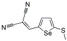 2-([5-(METHYLSULFANYL)SELENOPHEN-2-YL]METHYLENE)MALONONITRILE Struktur