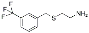 2-[3-(TRIFLUOROMETHYL)BENZYLTHIO]ETHYLAMINE Struktur