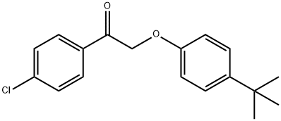 2-[4-(TERT-BUTYL)PHENOXY]-1-(4-CHLOROPHENYL)-1-ETHANONE Struktur