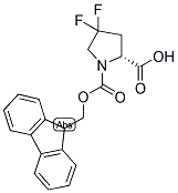 FMOC-D-PRO(4,4-DIFLUORO) Struktur