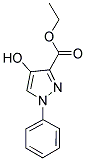 ETHYL 4-HYDROXY-1-PHENYL-1H-PYRAZOLE-3-CARBOXYLATE Struktur