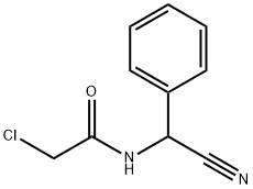 2-CHLORO-N-[CYANO(PHENYL)METHYL]ACETAMIDE Struktur