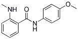 N-(4-METHOXYPHENYL)-2-(METHYLAMINO)BENZAMIDE Struktur