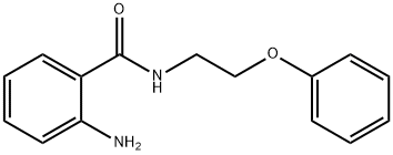 2-AMINO-N-(2-PHENOXYETHYL)BENZAMIDE Struktur
