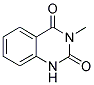 3-METHYLQUINAZOLINE-2,4(1H,3H)-DIONE Struktur