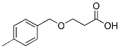 (4-METHYLBENZYLOXY)PROPIONIC ACID Struktur