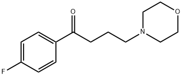 1-(4-FLUOROPHENYL)-4-MORPHOLINO-1-BUTANONE Struktur