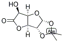 1,2-ISOPROPYLIDENE-A-D-GLUCOFURANOSIDURONO-6,3-LACTONE Struktur