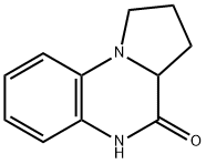 1,2,3,3A-TETRAHYDRO-5H-PYRROLO[1,2-A]QUINOXALIN-4-ONE Struktur