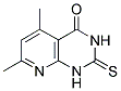 5,7-DIMETHYL-2-THIOXO-2,3-DIHYDROPYRIDO[2,3-D]PYRIMIDIN-4(1H)-ONE Struktur