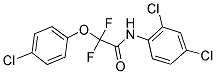 2-(4-CHLOROPHENOXY)-N-(2,4-DICHLOROPHENYL)-2,2-DIFLUOROACETAMIDE Struktur