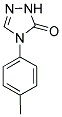 4-(4-METHYLPHENYL)-2,4-DIHYDRO-3H-1,2,4-TRIAZOL-3-ONE Struktur