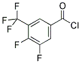 3,4-DIFLUORO,5-(TRIFLUOROMETHYL)BENZOYL CHLORIDE Struktur