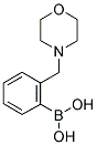 2-(4-MORPHOLINYLMETHYL)PHENYLBORONIC ACID Struktur