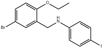 N-(5-BROMO-2-ETHOXYBENZYL)-4-IODOANILINE Struktur