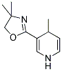 4,5-DIHYDRO-2-(1,4-DIHYDRO-4-METHYL-3-PYRIDYL)-4,4-DIMETHYLOXAZOLE Struktur