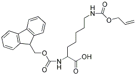 FMOC-D, L-HLYS(ALLOC) Struktur