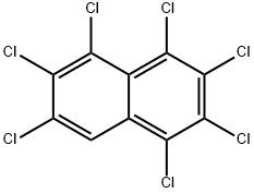 1,2,3,4,5,6,7-HEPTACHLORONAPHTHALENE Struktur