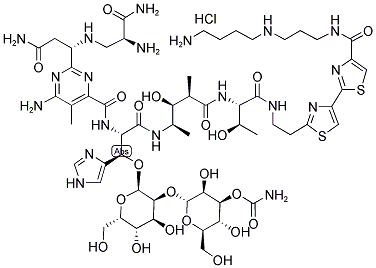 BLEOMYCIN A5 HYDROCHLORIDE Struktur