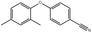 4-(2,4-DIMETHYLPHENOXY)BENZENECARBONITRILE Struktur