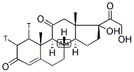 CORTISONE, [1,2-3H] Struktur