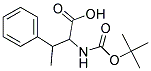 BOC-BETA-METHYL-DL-PHENYLALANINE Struktur