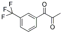 1-[3-(TRIFLUOROMETHYL)PHENYL]PROPANE-1,2-DIONE Struktur