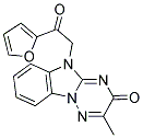 5-[2-(2-FURYL)-2-OXOETHYL]-2-METHYL[1,2,4]TRIAZINO[2,3-A]BENZIMIDAZOL-3(5H)-ONE Struktur