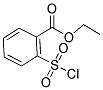 ETHYL 2-(CHLOROSULFONYL)BENZOATE Struktur