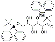 3,6-DI-O-(TERT-BUTYLDIPHENYLSILYL)-D-GLUCAL Struktur