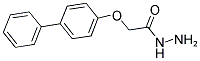 (BIPHENYL-4-YLOXY)-ACETIC ACID HYDRAZIDE Struktur