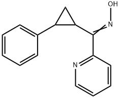 (2-PHENYLCYCLOPROPYL)(2-PYRIDINYL)METHANONE OXIME Struktur