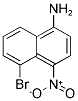 5-BROMO-4-NITRO-1-NAPHTHALENAMINE Struktur