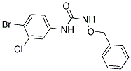 1-BENZYLOXY-3-(4-BROMO-3-CHLOROPHENYL)UREA Struktur