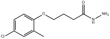 4-(4-CHLORO-2-METHYLPHENOXY)BUTANOHYDRAZIDE Struktur