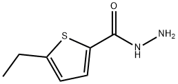 5-ETHYL-THIOPHENE-2-CARBOXYLIC ACID HYDRAZIDE Struktur