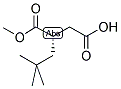 (S)-2-NEOPENTYL-SUCCINIC ACID 1-METHYL ESTER Struktur