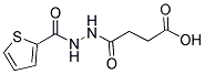 4-OXO-4-[2-(THIEN-2-YLCARBONYL)HYDRAZINO]BUTANOIC ACID Struktur