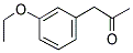 3-ETHOXYPHENYLACETONE Struktur