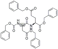 Z-ASP(OBZL)-GLU(OBZL)-OBZL Struktur