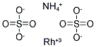 AMMONIUM RHODIUM SULFATE Struktur