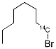 1-BROMOOCTANE, [1-14C] Struktur