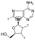 2',3'-DIDEOXYADENOSINE, [2',3',8-3H(N)]- Struktur