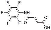 3-PENTAFLUOROPHENYLCARBAMOYL-ACRYLIC ACID Struktur