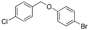 4-BROMOPHENYL-(4-CHLOROBENZYL)ETHER Struktur