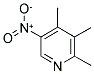 5-NITRO-2,3,4-TRIMETHYLPYRIDINE Struktur